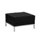 Emma and Oliver Faux Leather Quilted Tufted Living Room/Reception Ottoman